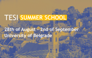 Image representing the first TESI summer school